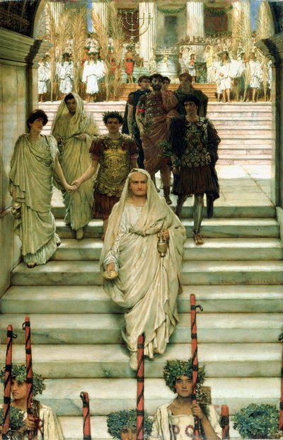 Der Triumph des Titus: Die Flavier von Lawrence Alma Tadema